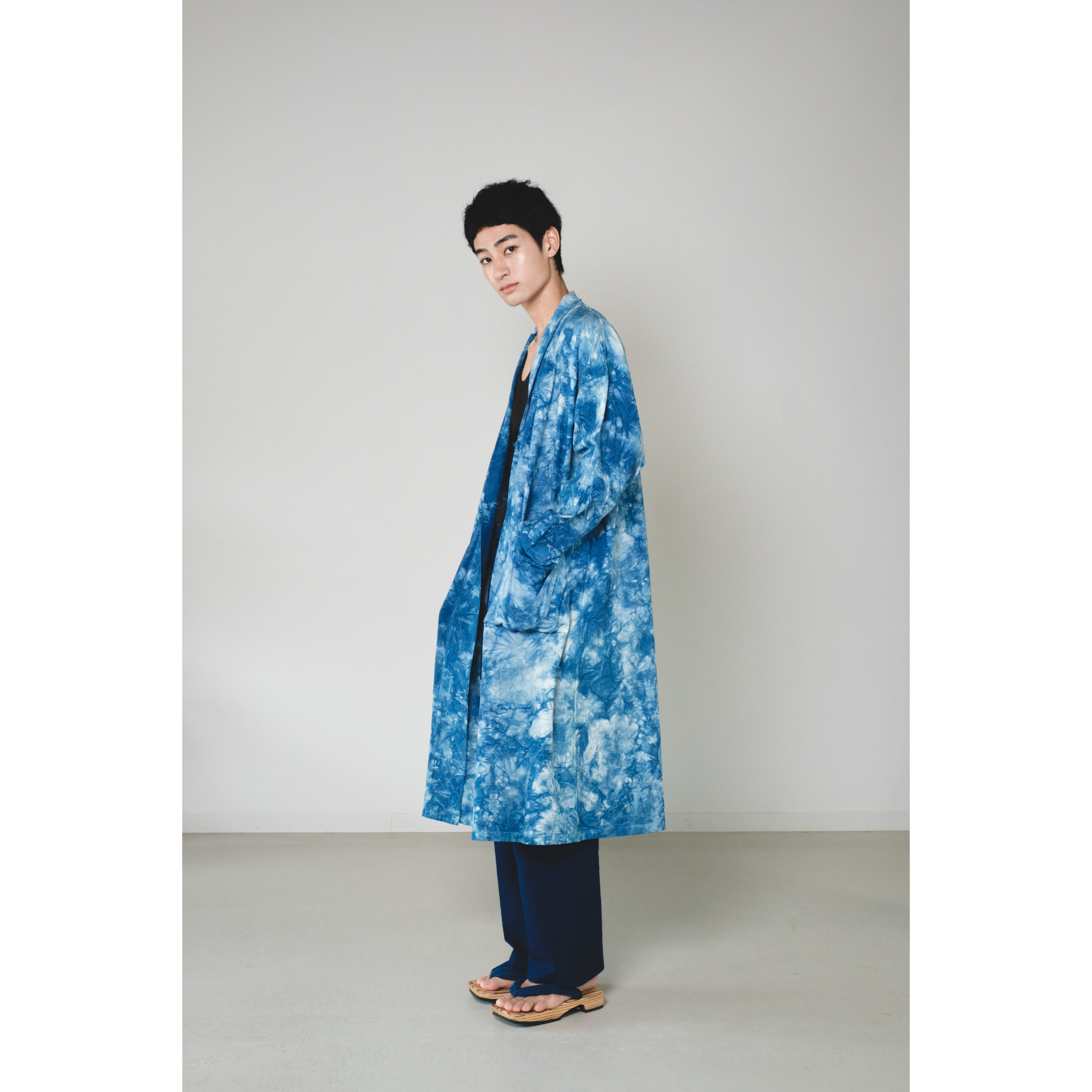 IKI LUCA】旅する天然藍染め羽織り | JAPAN BLUE・久留米絣・日本製