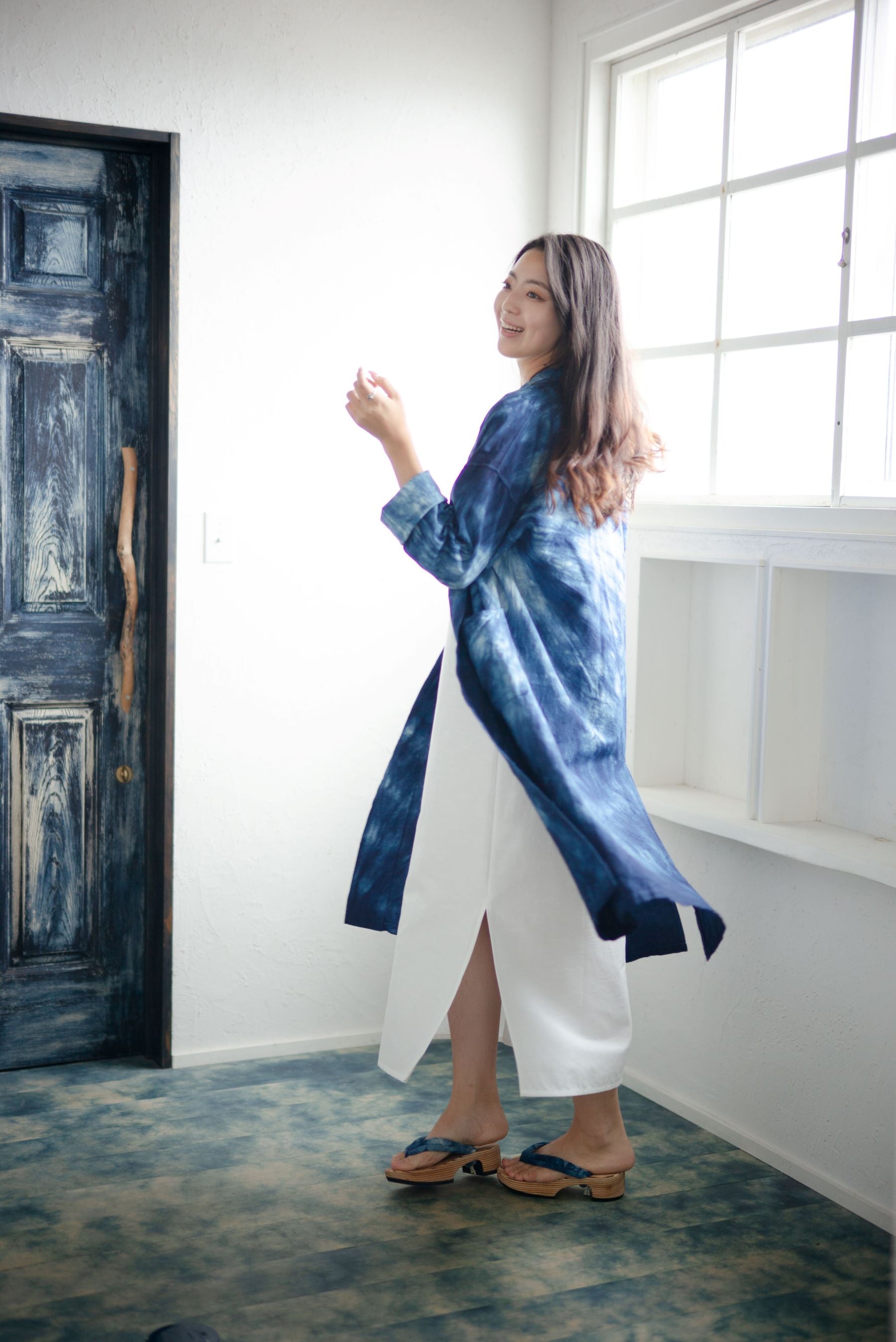 厳選◆仮絵羽◆未仕立て◆本場久留米絣◆本藍染手織り木綿◆裄68.5肩丈178 藍染 木綿 久留米絣 3枚おまとめ