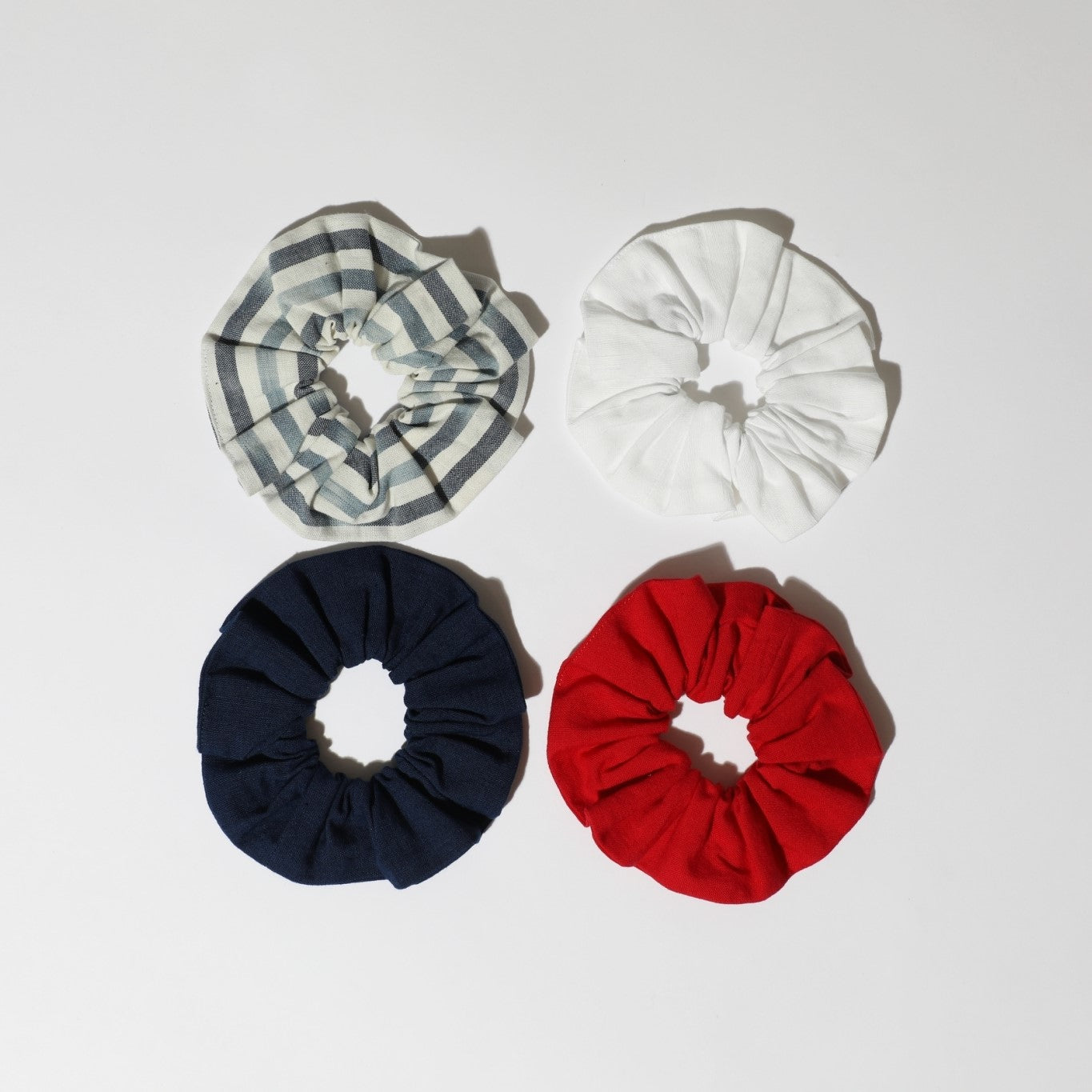 旅するシュシュ【IKI LUCA】| 髪に優しい久留米絣のヘアアクセサリー