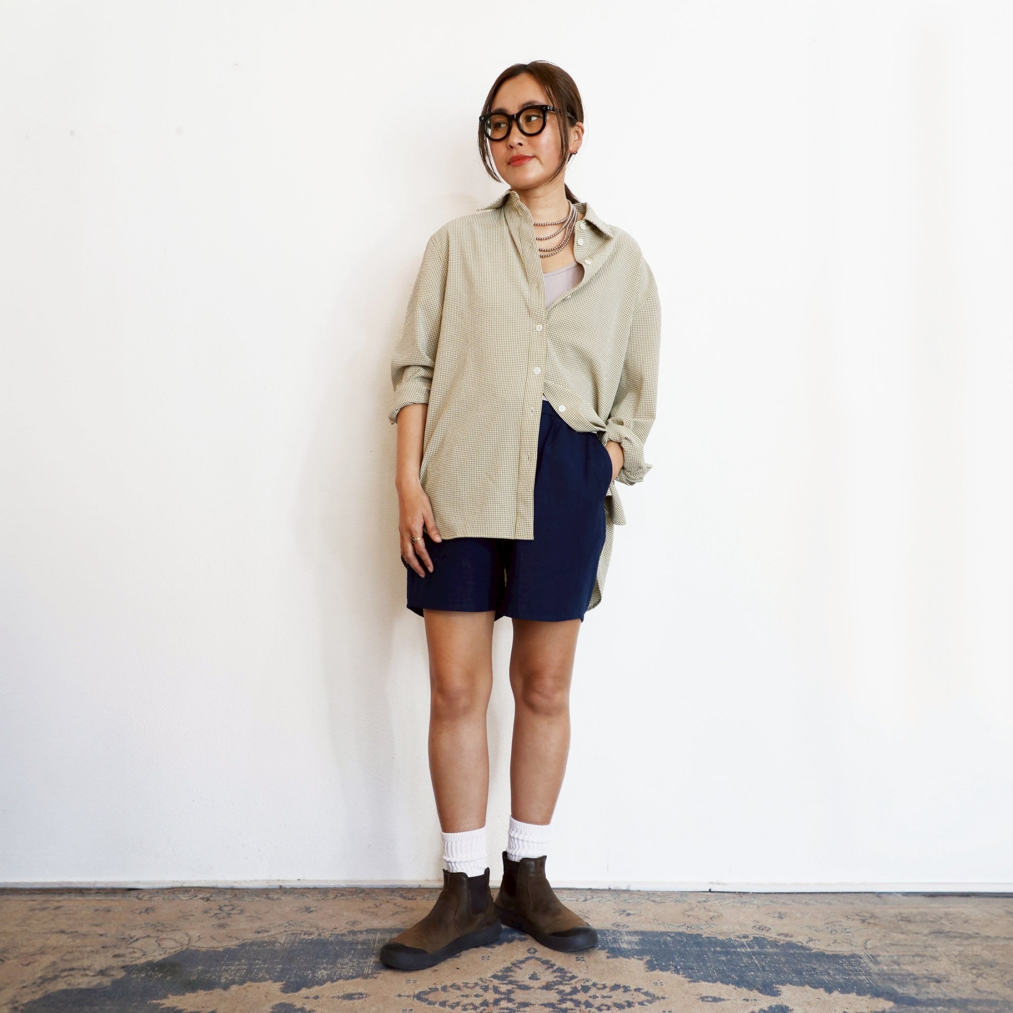 IKI LUCA】冒険と日常を彩る旅する藍染めショートパンツ | JAPAN BLUE